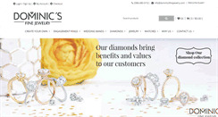 Desktop Screenshot of dominicsfinejewelry.com